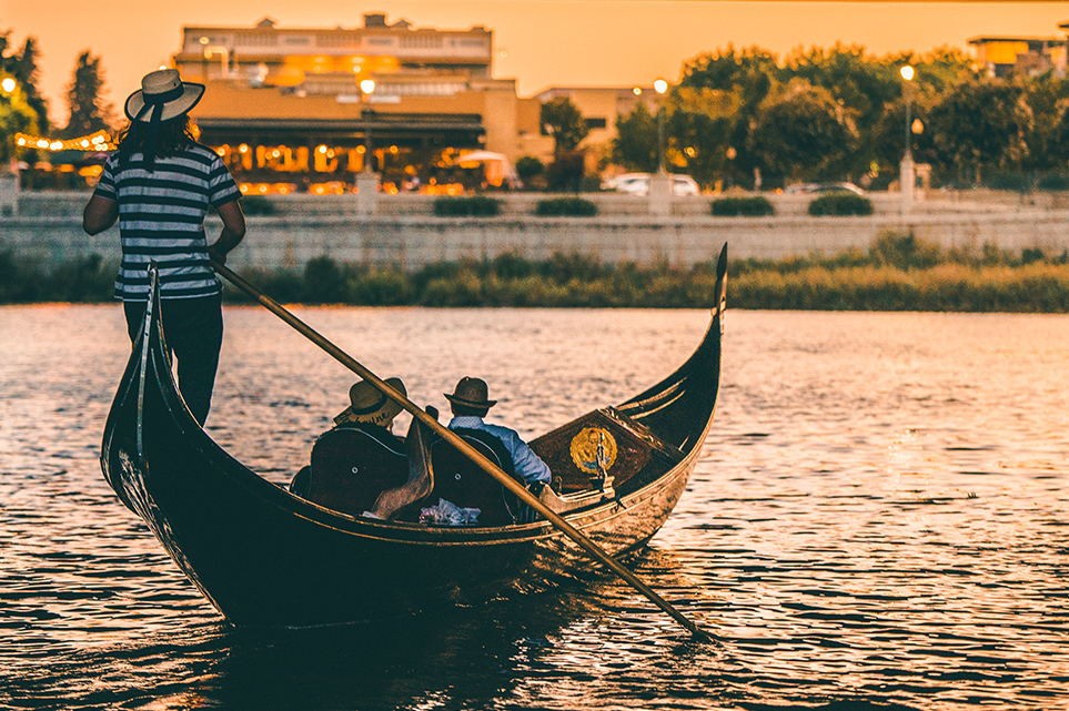 Napa Gondola Tour in fall