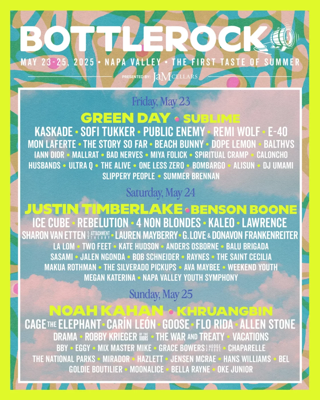 BottleRock 2025 - Downtown Napa Event